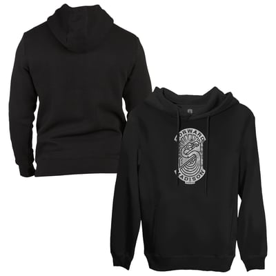  Forward Madison FC 1863FC Badge Fleece Pullover Hoodie - Black